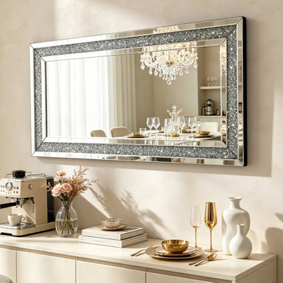 Alend Glass Flat Wall Mirror