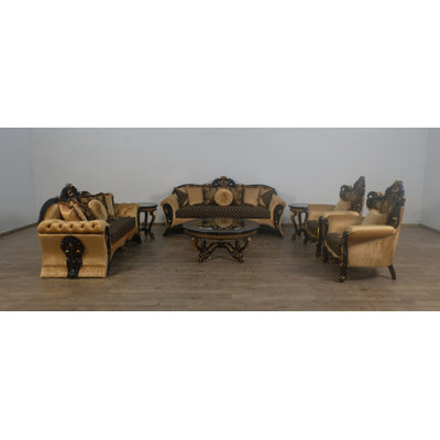 Emperador 3 Piece Living Room Set