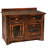 Fireside Lodge Barnwood Vanity - 36-inch - without Top - Sink Left