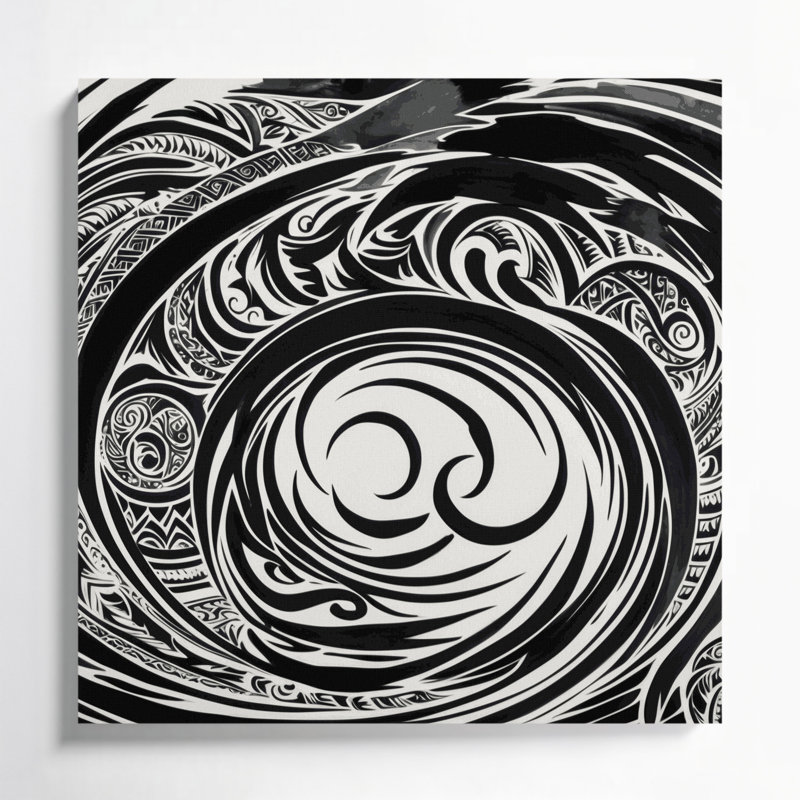 Art mural sur toile hawaïen
