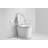 Breezebath Smart Bidet Toilet with 10-Inch Rough-In, Auto Open/Close Lid, Auto Flush, Heated Seat, Warm Water Wash, Air Dryer, Digital Display, Night Light, Deodorizer and Antibacterial Glaze,T305W-10-128067879