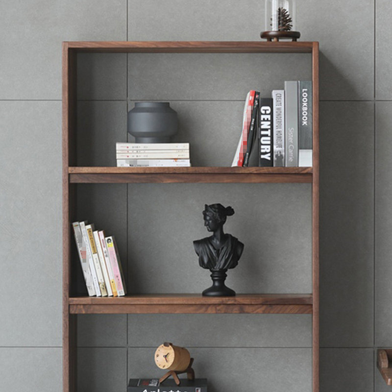 Bibliothèque populaire de style nordique, H 68,9 po x l 31,5 po x P 11,81 po