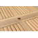 Rafael Teak Finish Rectangle Patio Table