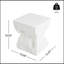 Table d'appoint Cleo moderne et minimaliste pour l'extérieur MGO