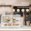 Présentoir à pâtisserie à 2 plateaux