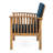 2Pcs Outdoor Wood Chairs - To Weather Changes Patio Lounge Create A Cozy Area-1182238291-1182238289