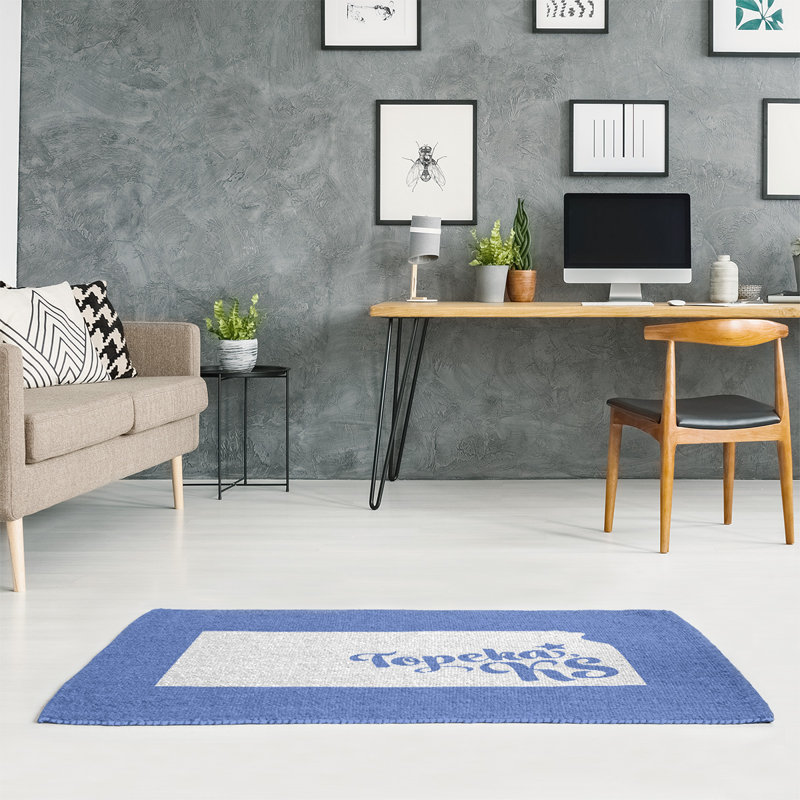 Tapis en poly-chenille topeka kansas, Rectangle 4 pi x 6 pi