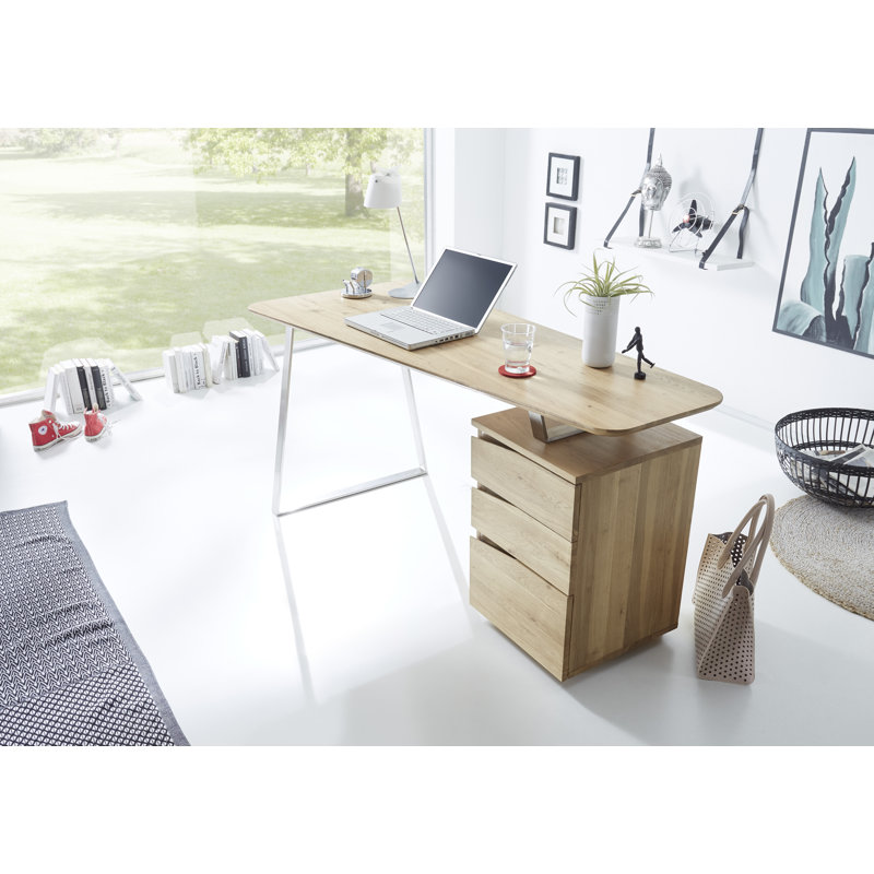 Fleming Metal Base Writing Desk