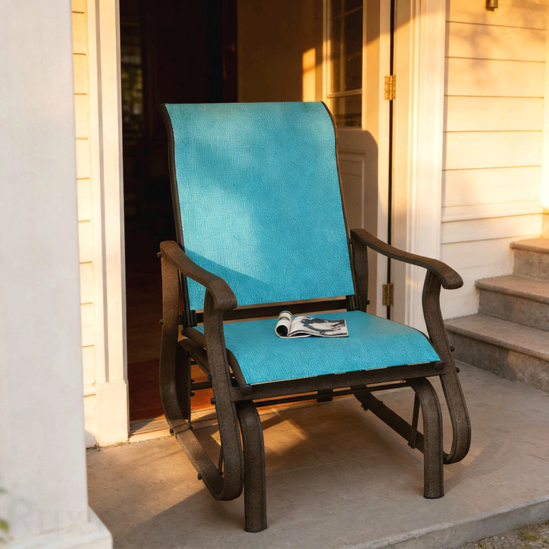 Balancelle de jardin, fauteuil oscillant d'extérieur