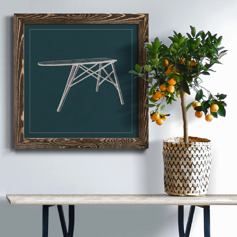 Laundry Laundry III - Toile encadrée de qualité supérieure - prête à être suspendue, H 31,5 po x l 31,5 po x P 1 po