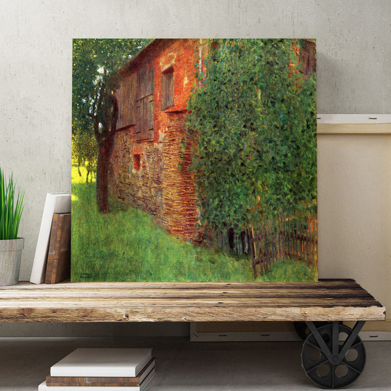 Gustav Klimt - Wrapped Canvas Painting, 50cm H x 50cm W