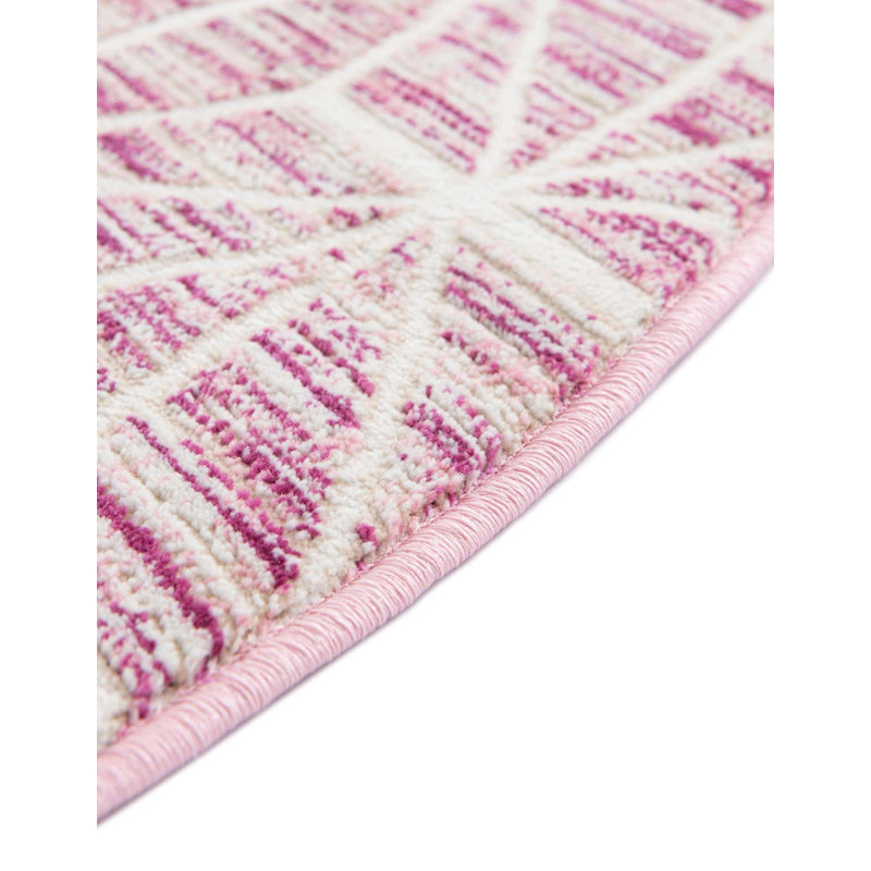 Teydgha Jill Zarin Fifth Avenue Uptown Rug, Round 3'1"