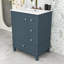 Meuble-lavabo en bois avec lavabo, tiroirs de rangement et tablettes de porte internes en bois-1390970943