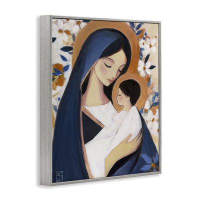 «Aimer mère et enfant», estampe numérique, design par Sara Culpepper