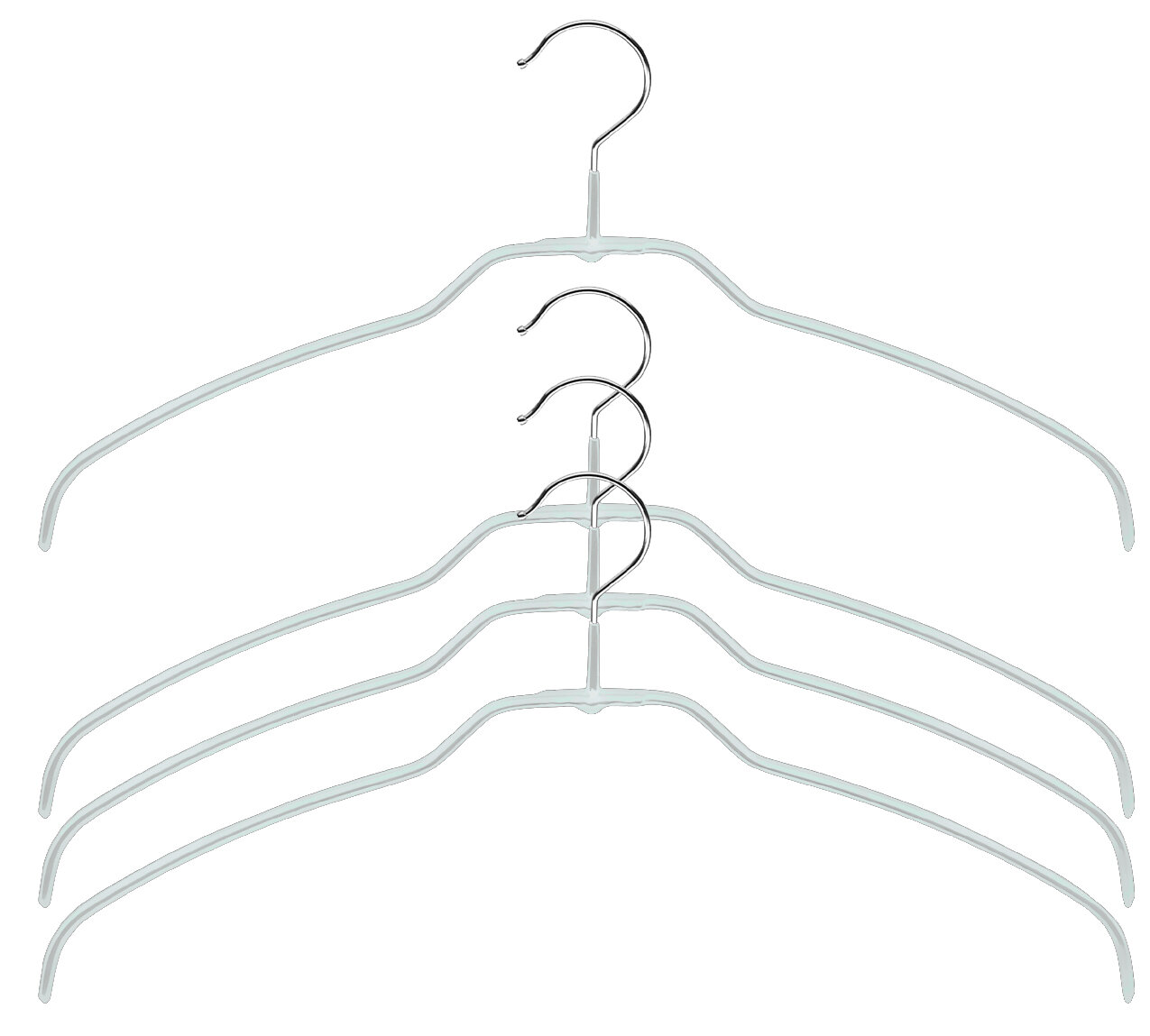 Mawa Silhouette Skirt Non-Slip Hanger (Set of 2)
