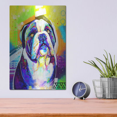 «Pop Art English Bulldog» par Furbaby Affiliates