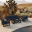 Avion Outdoor 4 - Piece Conversation Set-579852974