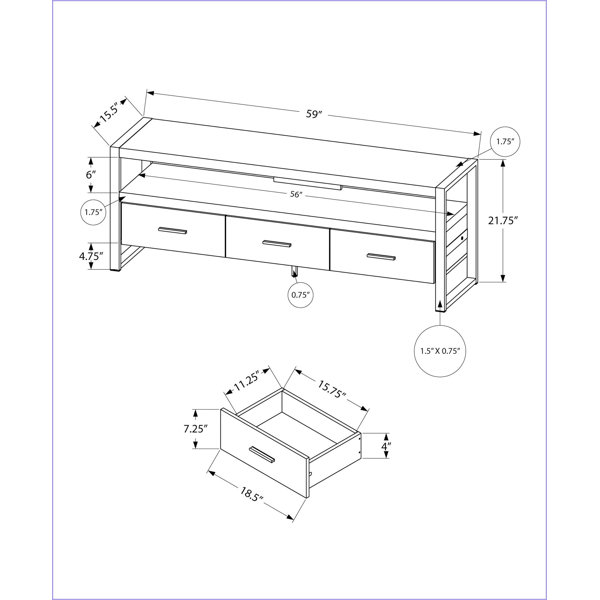Dimensions du produit