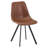 Annalise Mid-Century Modern Leather Dining Chair – Ergonomic Waterfall Seat & Powder-Coated Iron Legs-1829151796-1812059120-1829151797