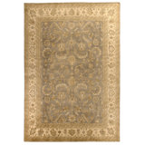 Antique Weave Oushak Hand Woven Wool Oriental Area Rug