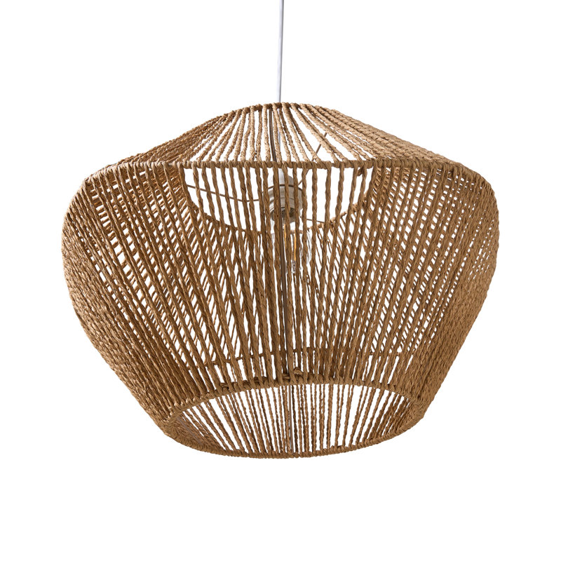 1 - Light Natural Cone Pendant