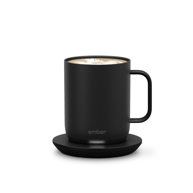 Ember Mug 2, Temperature Control Smart Mug, Black, 10 Oz