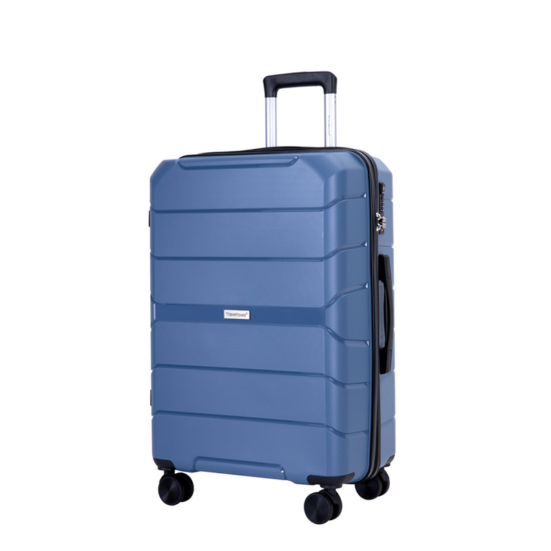 Ensemble de 3 valises à roulettes en plastique Hardshell