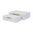 Rebeka 2 Piece Faux Leather Decorative Box Set-1678943886