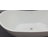 63" Streamline Soaking Freestanding Tub and Tray With Internal Drain-101697914