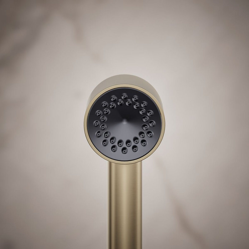 Statement Single-Function Iconic Handshower, 2.5 GPM, Vibrant Brushed Bronze