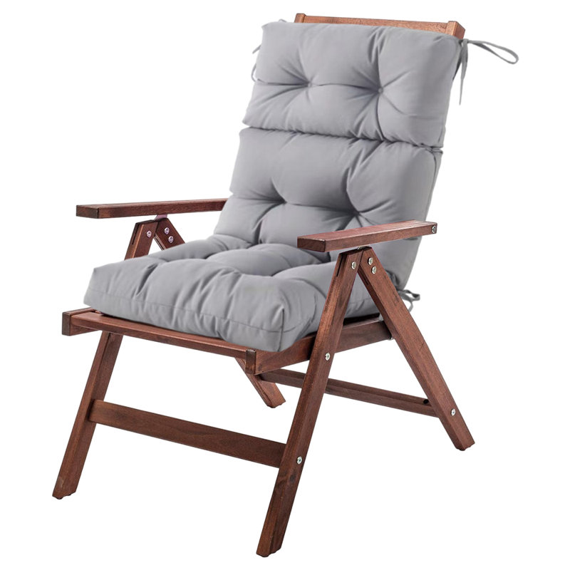 Coussin de chaise imperméable pour l'extérieur, Gris