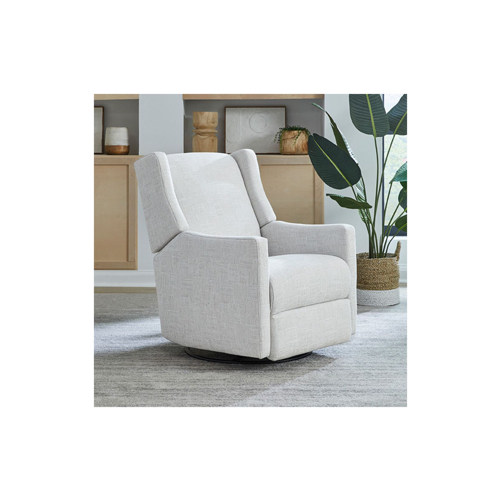 Andrina Power Recliner, Dove Grey Performance