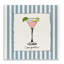 Plaque murale Cosmopolitan Summer Stripes, design par Susan Jill
