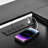 Wrought Studio™ 63'' L-Shaped Desk With Power Outlets & LED Lights-1464914338