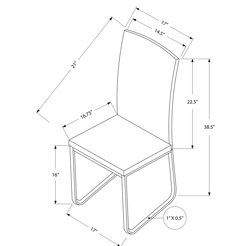 2 chaises de salle à manger modernes 2 pièces, siège en similicuir gris, pieds en métal, pour la cuisine et les chaises d'appoint de 2 pièces, revêtues de mousse de qualité, base, design