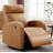 Siru 30.3'' Faux Leather Swivel Reclier Chair-784866324