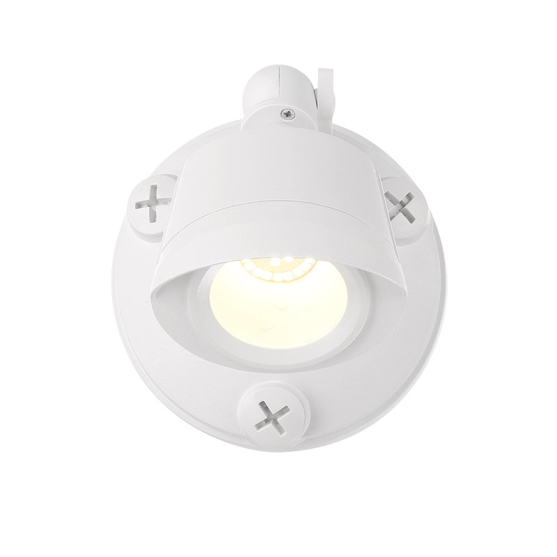 White Integrated LED Outdoor Security Flood Light