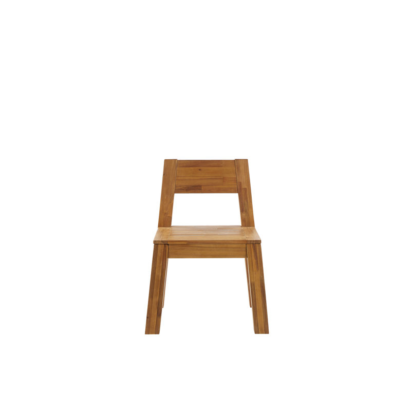 Belisma Patio Dining Side Chair with Cushion