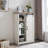5 Drawers Dresser w/Sliding Barn Door-118760917
