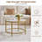 Cellestine Round Glass Coffee Table-351570207-270564727