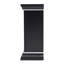 Horloge de cheminée QXW249KLH, noir