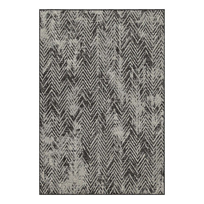  Tapis intérieur / extérieur à chevrons, tapis décoratif à tissage plat