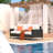 Sameko Sunbrella Outdoor 78In. Sofa-100515009-100515001