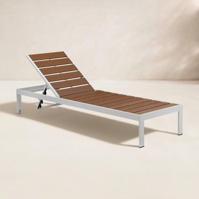 Devan 26" Patio Chaise Lounge
