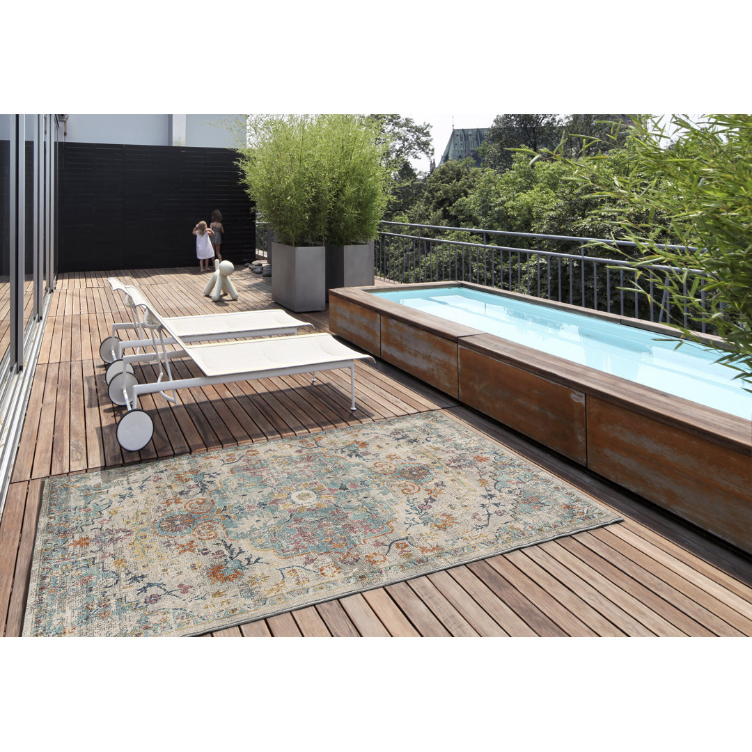 Craiginorne Moroccan Indoor / Outdoor Area Rug