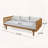 Acacia Wood Daybed with Classic Slat Paneling-142179234