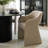 4 - Person Dining Table Sets With Round Table & 4 Upholstered Fabric Chairs-594116029-594116031