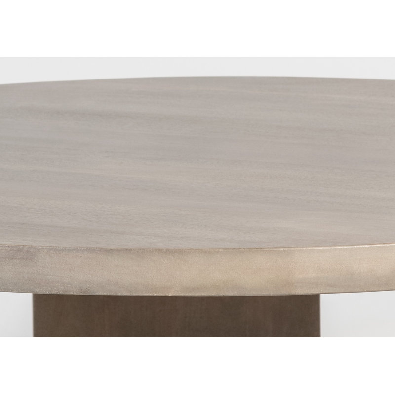 Connor Solid Wood Round Coffee Table