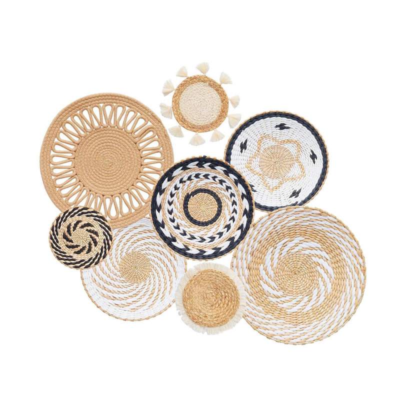 Wall Decor on Rattan