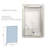 Viaggi Metal Flat Wall Mirror-1190795395-1182441131